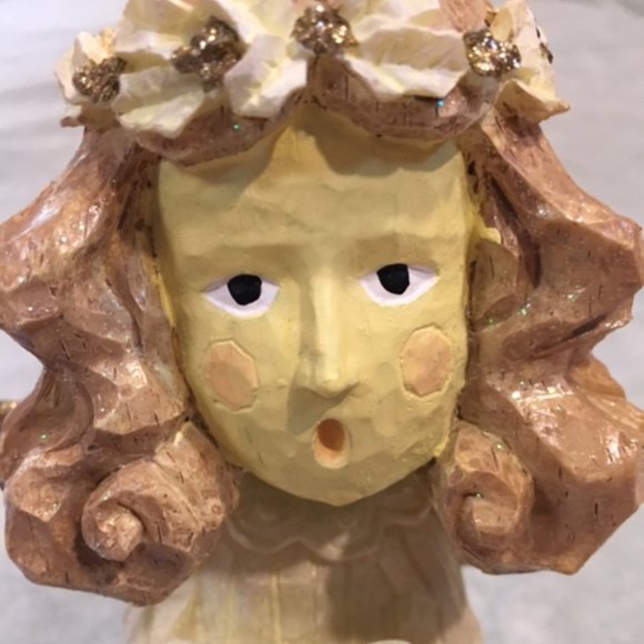 Christmas Angel Bobble Head In Original Box 9" - Picture 7 of 14